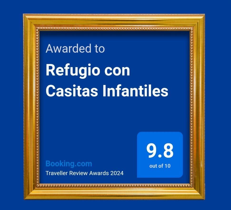 Вилла Refugio Con Casitas Infantiles Самора Экстерьер фото